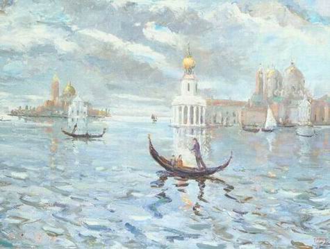 Venice Scene oil painting